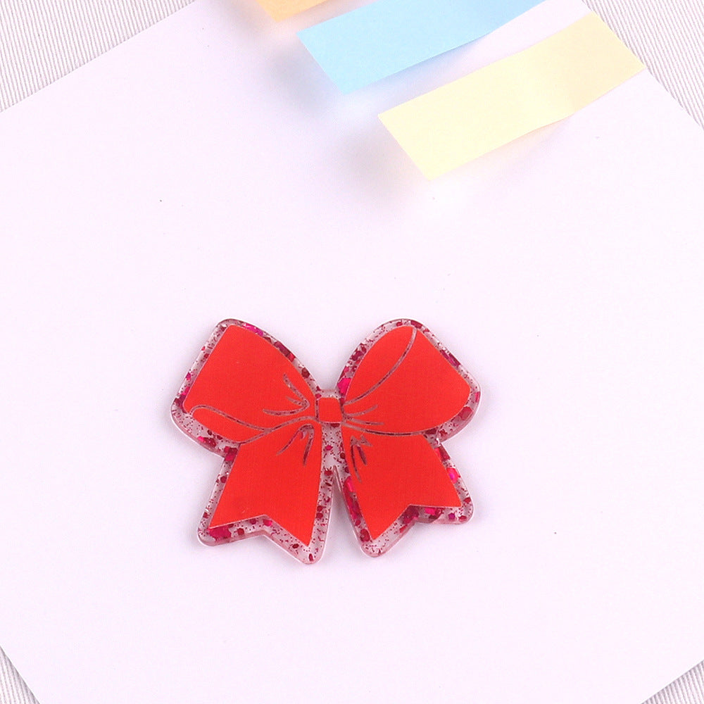 Wholesale 10pcs/pack Pretty Bows Acrylics for Badge Reel